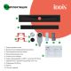 Душевой лоток IDDIS Перфекс (Perfex) 975B8BL20DZ 80 см чёрный
