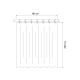 Шторка для ванной комнаты IDDIS Decor D07P218i11