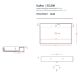 Раковина ArtCeram Scalino SCL006 01 00 белая 75 см