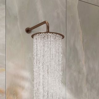 Верхний душ WasserKRAFT Asphe A331 25 см розовое золото
