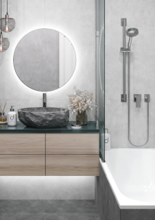 Керамогранит Delacora Хром темный / Chrome Dark D12005M матовый 1200х600