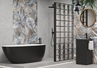 Керамогранит Delacora Багамы Флористика светлый / Bahamas Floristry Light D120241G матовый граниль 1200х600