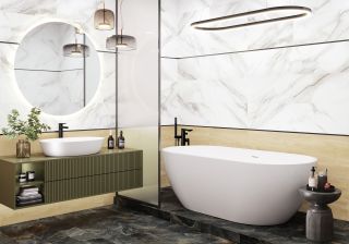 Керамогранит Delacora Волнат темный / Walnut Dark D120248M матовый 1200х600