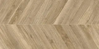 Керамогранит Delacora Волнат Шеврон светлый / Walnut Chevron Light D120251M матовый карвинг 1200х600