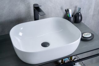 Раковина Gid D1302 51198 накладная белая 50x40x14 Раковина Gid D1302 51198 накладная белая 50x40x14