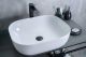 Раковина Gid D1302 51198 накладная белая 50x40x14
