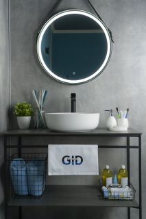 Раковина Gid D1315 51182 накладная белая 41.5x41.5x13.5