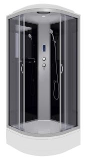 Душевая кабина Niagara NG-3502-14P 100x100см серебро/тонированное