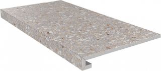Ступень Kerama Marazzi SG632020R\GCF клееная Терраццо бежевый 33x60x0,9