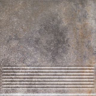 Ступень прямая Ceramika Paradyz Виано серая B1a 86660, 30x30 (1,17)