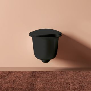 Унитаз  Artceram Chic CHV001 17 00 подвесной черный Унитаз  Artceram Chic CHV001 17 00 подвесной черный