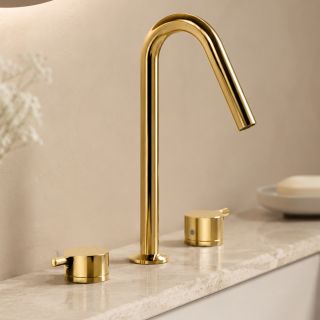 Смеситель для раковины WasserKRAFT Rhein 9935PG золото