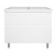 Тумба с раковиной Azario Мила CS00091366 80 см белый матовый