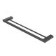 Полотенцедержатель двойной Cezares Вектор (Stylus) STYLUS-THD-60-NOP чёрный матовый