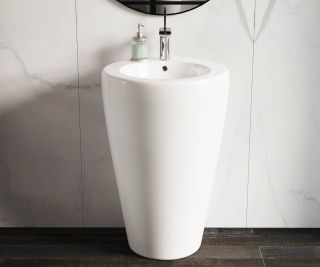 Напольная раковина Ceramica Nova Element CN1807 55см белый Напольная раковина Ceramica Nova Element CN1807 55см белый