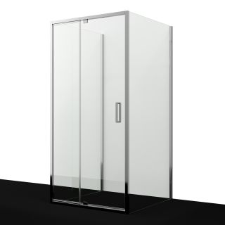Душевой уголок WasserKRAFT Berkel 48P42 100x100 см профиль хром стекло прозрачное