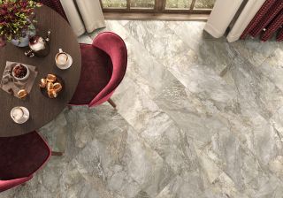 Керамогранит Delacora Слэйт серый / Slate Gray D30004M матовый карвинг 300х600