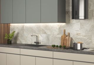 Керамогранит Delacora Стонкрит бежевый / Stoncrete Beige D30006M матовый карвинг 300х600