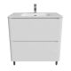 Напольная тумба с раковиной IDDIS Edifice EDI80WFi95K 80см белый