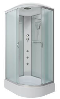 Душевая кабина Niagara NG-33294-14LG с гидромассажем 120x90см серебро/матовое Душевая кабина Niagara NG-33294-14LG с гидромассажем 120x90см серебро/матовое