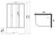 Душевая кабина Niagara NG-2510-14RF с гидромассажем 120x80см серебро/тонированное