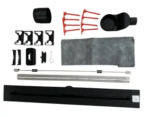 Душевой трап Roxenbath Razor Gun Metal 910100GM 80 см оружейная сталь