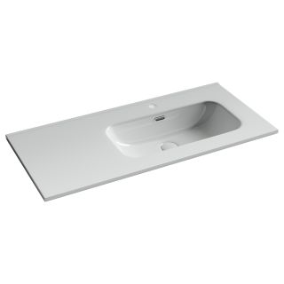Раковина мебельная Ceramicanova Элемент (Element) CN7003R 101 см белый