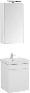 Тумба, раковина, зеркало Aquanet София 00203648
