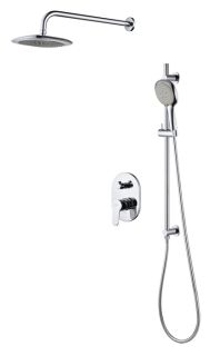 Душевой комплект D&K Rhein Marx хром DA1395701 Душевой комплект D&K Rhein Marx хром DA1395701