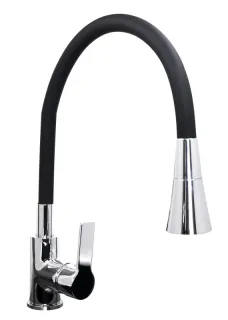 Смеситель для кухни Stella Polar Тулуза S3865-2 хром черный Смеситель для кухни Stella Polar Тулуза S3865-2 хром черный