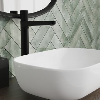 Смеситель для раковины WasserKRAFT Fulda 5203H чёрный матовый