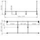 Каркас для ванны Am.Pm Libre W60A-170-070W-R 170x70 см