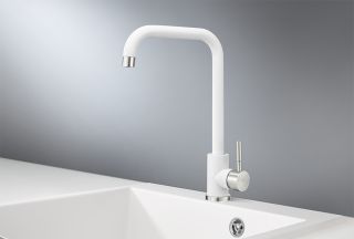 Смеситель для кухни Granula Standart ST-4033, БЕЛЫЙ Смеситель для кухни Granula Standart ST-4033, БЕЛЫЙ