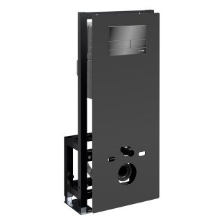 Система инсталляции для унитазов WasserKRAFT Glan 66TLT.010.ME.BL.PB04 с кнопкой смыва