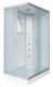 Душевая кабина Niagara NG-43085-14QG с гидромассажем 100x80см серебро/матовое