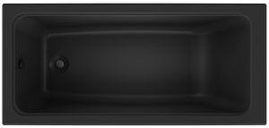 Акриловая ванна Am.Pm Gem W90A-150-070B-A 150x70см чёрный матовый