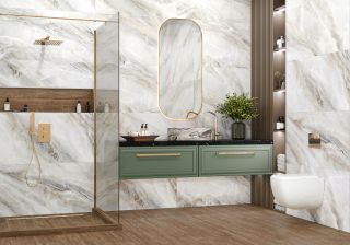 Керамогранит New Trend Эстель бежевый / Estelle Beige D60227M d матовый карвинг 600х600