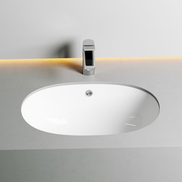 Встраиваемая раковина Ceramica Nova Element CN6044 58см белый Встраиваемая раковина Ceramica Nova Element CN6044 58см белый