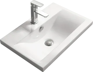 Раковина встраиваемая сверху SantiLine SL-2101(50) белый
