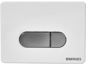 Комплект Berges 4в1 043270: инсталляция NOVUM525 кнопка D7 белая/хром унитаз Puma Rimless сиденье Toma Slim SO