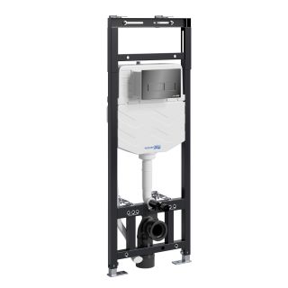 Система инсталляции для унитазов WasserKRAFT Alme 15TLT.010.ME.PB03 с кнопкой смыва