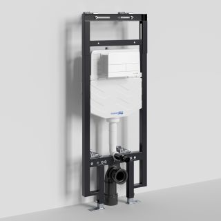 Система инсталляции для унитазов WasserKRAFT Dinkel 58TLT.010.ME.WM04 с кнопкой смыва
