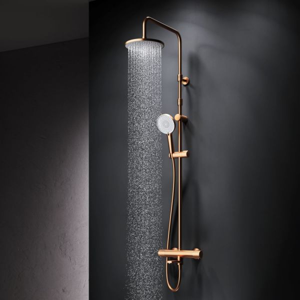 Душевая система AM.PM  X-Joy F0785A544 розовое золото