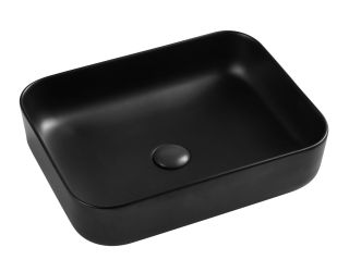 Раковина накладная D&K Berlin DT1431425 50см чёрный Раковина накладная D&K Berlin DT1431425 50см чёрный
