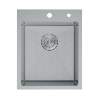 Кухонная мойка D&K DKS415004 41см сатин Кухонная мойка D&K DKS415004 41см сатин