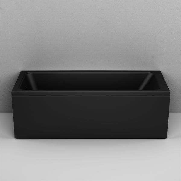Акриловая ванна Am.Pm Gem W90A-170-070B-A 170x70см чёрный матовый