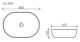 Раковина Ceramica Nova Element CN5009 60см белый