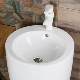 Напольная раковина Melana B133-805 50см белый Напольная раковина Melana B133-805 50см белый