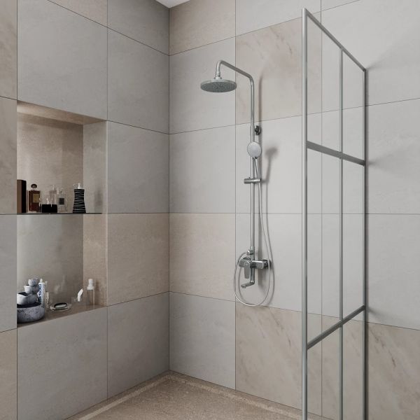 Душевая стойка D&K Bayern.F?rth DA1523701B18 хром Душевая стойка D&K Bayern.F?rth DA1523701B18 хром
