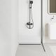 Душевой лоток IDDIS Перфекс (Perfex) 975B8GM20DZ 80 см графит матовый